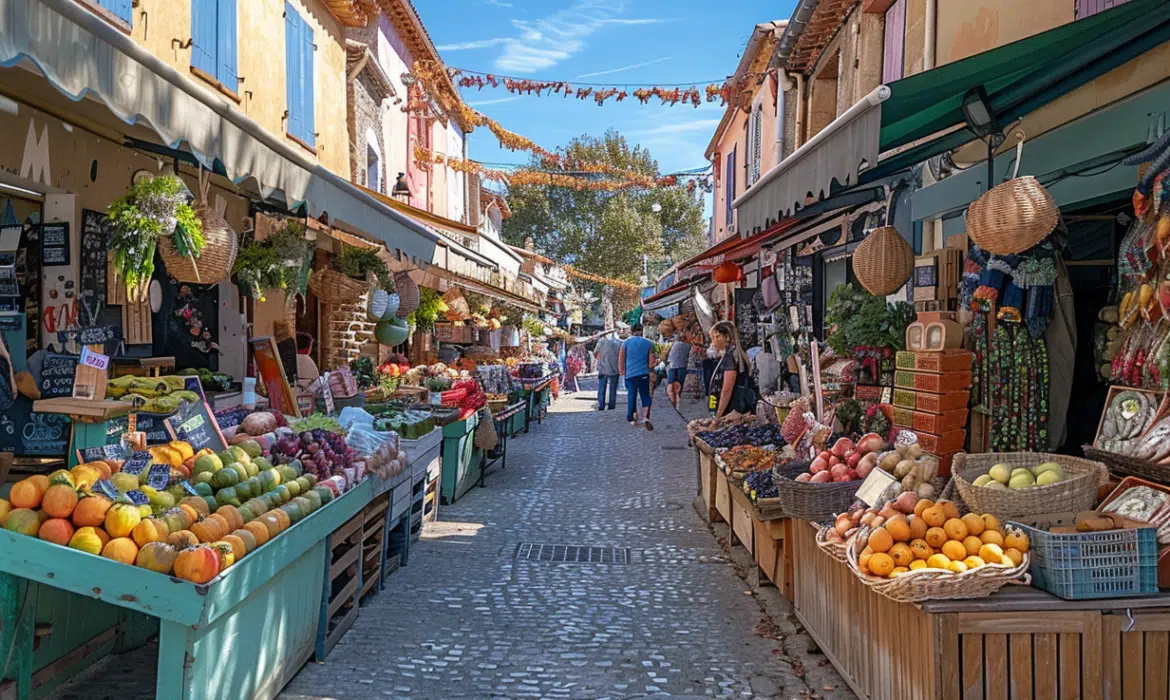 Plongée dans l’ambiance festive du marché au Barcarès