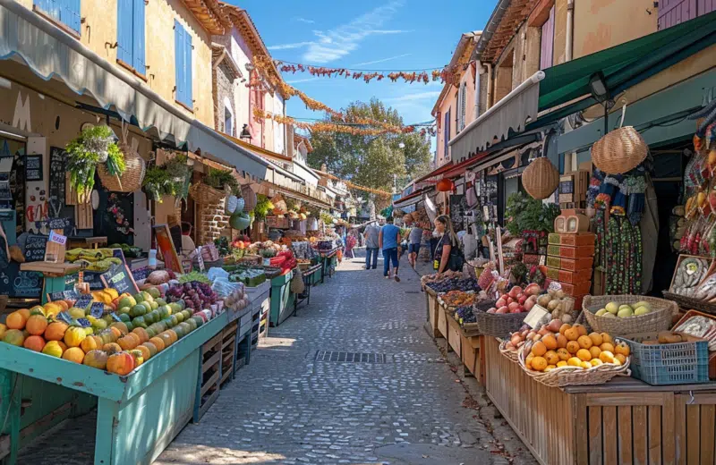 Plongée dans l’ambiance festive du marché au Barcarès
