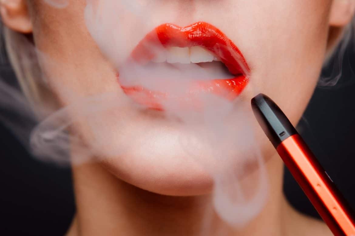 fumer avec une puff