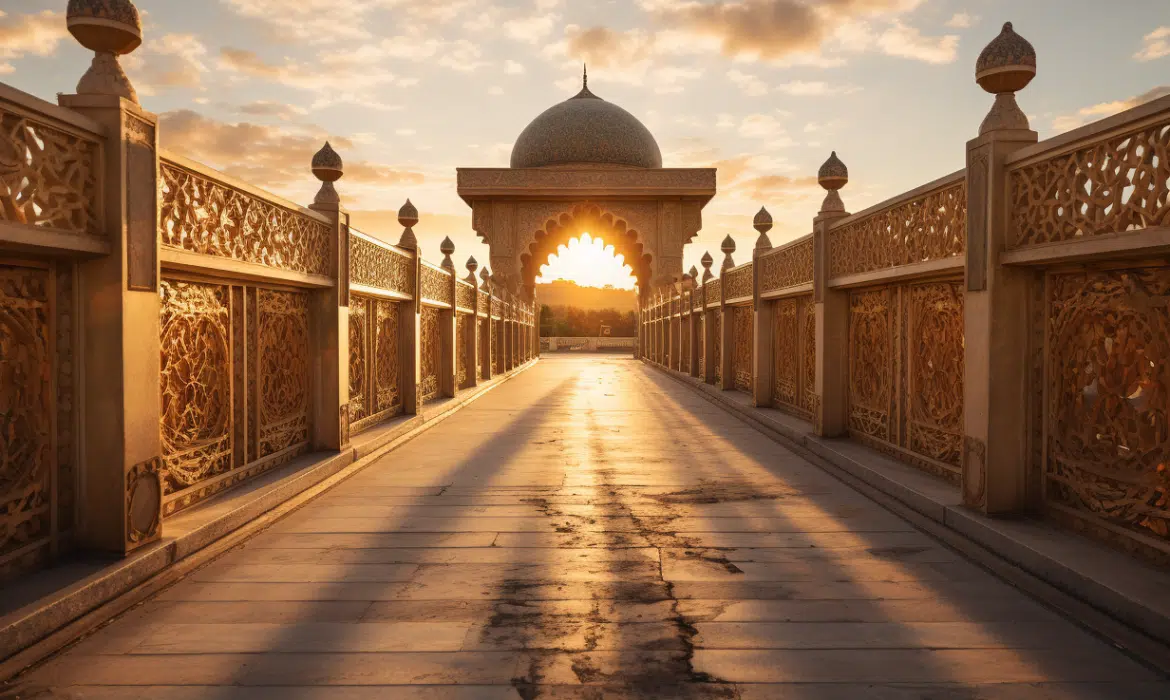 Pont Sirat en Islam : signification et importance dans la foi musulmane