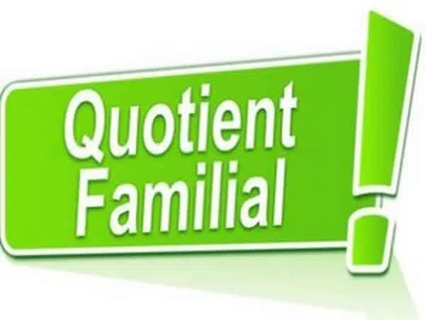 Quelles sont les tranches du quotient familial ?