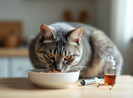 Alimentation adaptée pour un chat diabétique