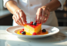 Cuisine créative : fabriquer des desserts avec le fruit en V