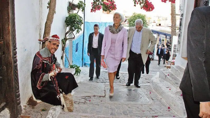 Christine Lagarde, au Maroc pour le mois de novembre
