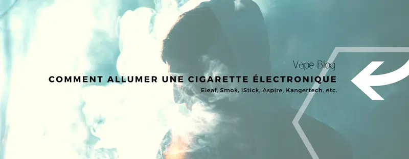 Comment eteindre une cigarette électronique ?