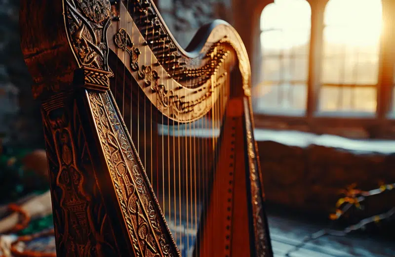 Harpe celtique : symbole irlandais, histoire et signification dans la culture celtique