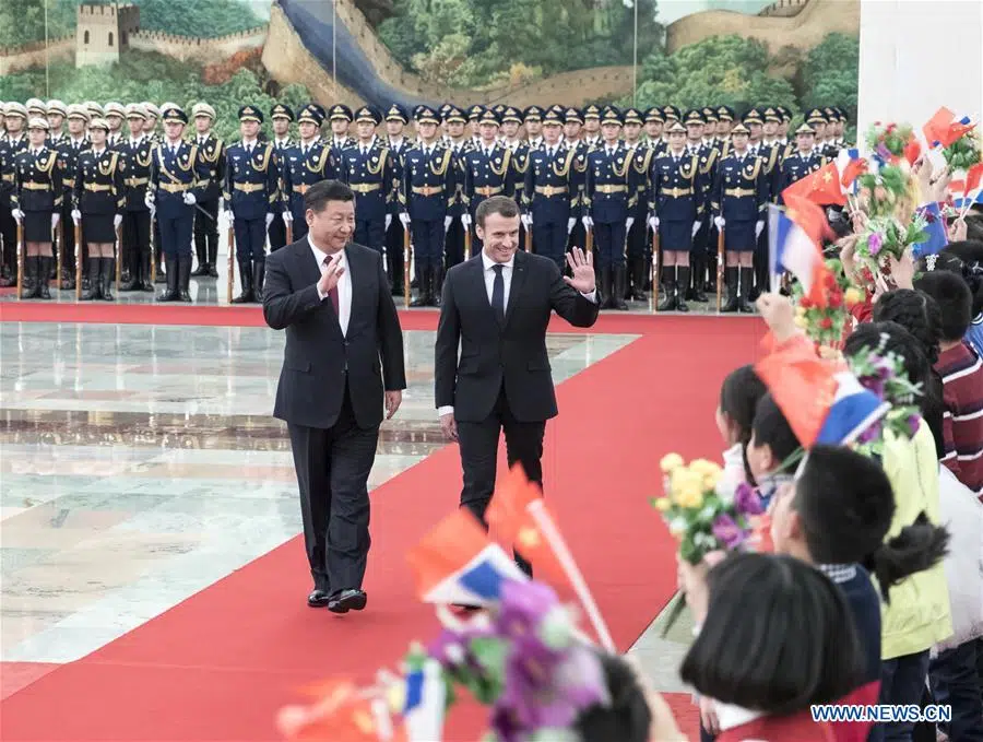 Les relations bilatérales entre la France et la Chine