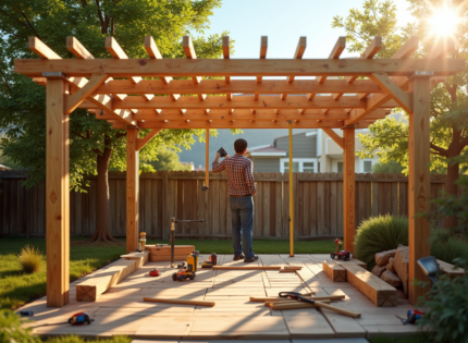 Installer une pergola en bois en kit : conseils pour réussir votre projet