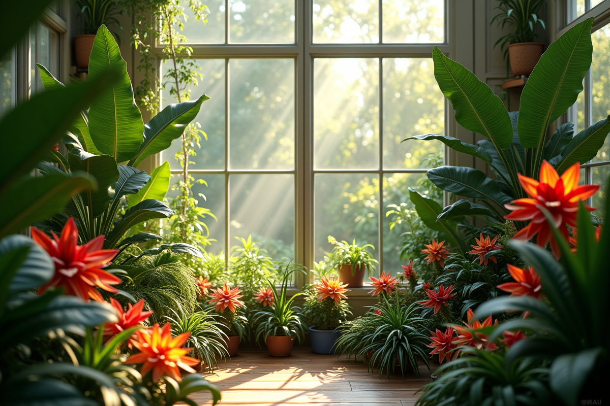 fleurs tropicales