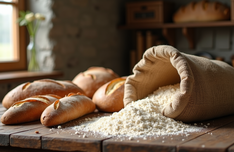 Farine de blé : secrets ancestraux pour des pains sapides