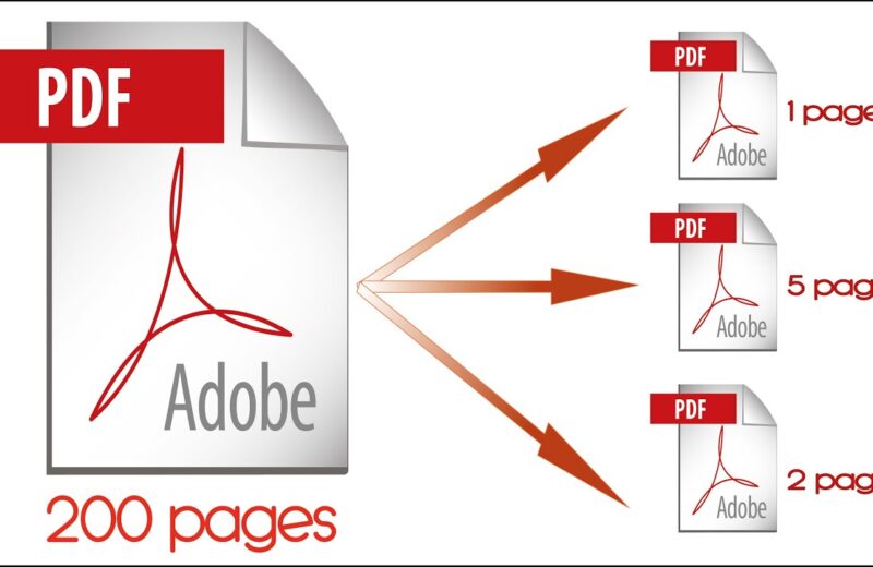 Comment couper et séparer des pages dans un fichier PDF ?