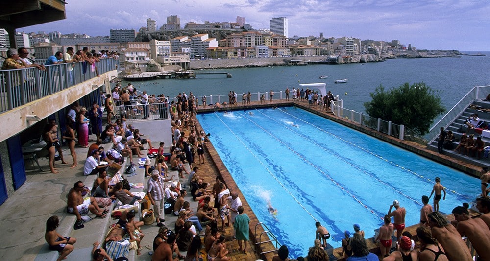 Un rendez-vous au club de natation de Marseille