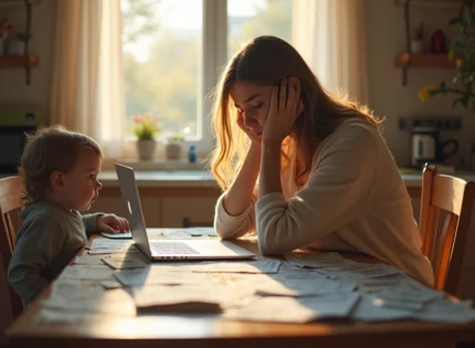 Mère célibataire épuisée : comprendre ce syndrome et trouver des solutions efficaces